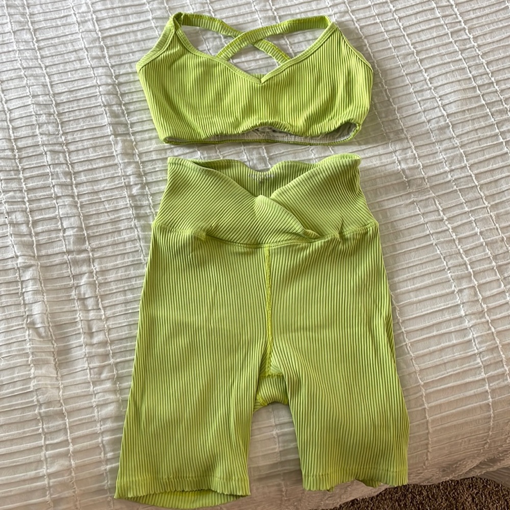 Year of Ours Bike Short Set